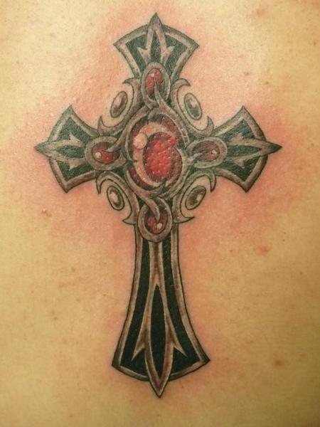 Tattoos - Flash Cross - 85821